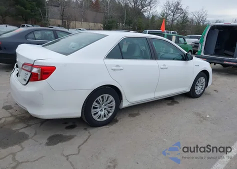 2012 Toyota Camry Hybrid Le z USA, uszkodzony, nr VIN 4T1BD1FK8CU019657